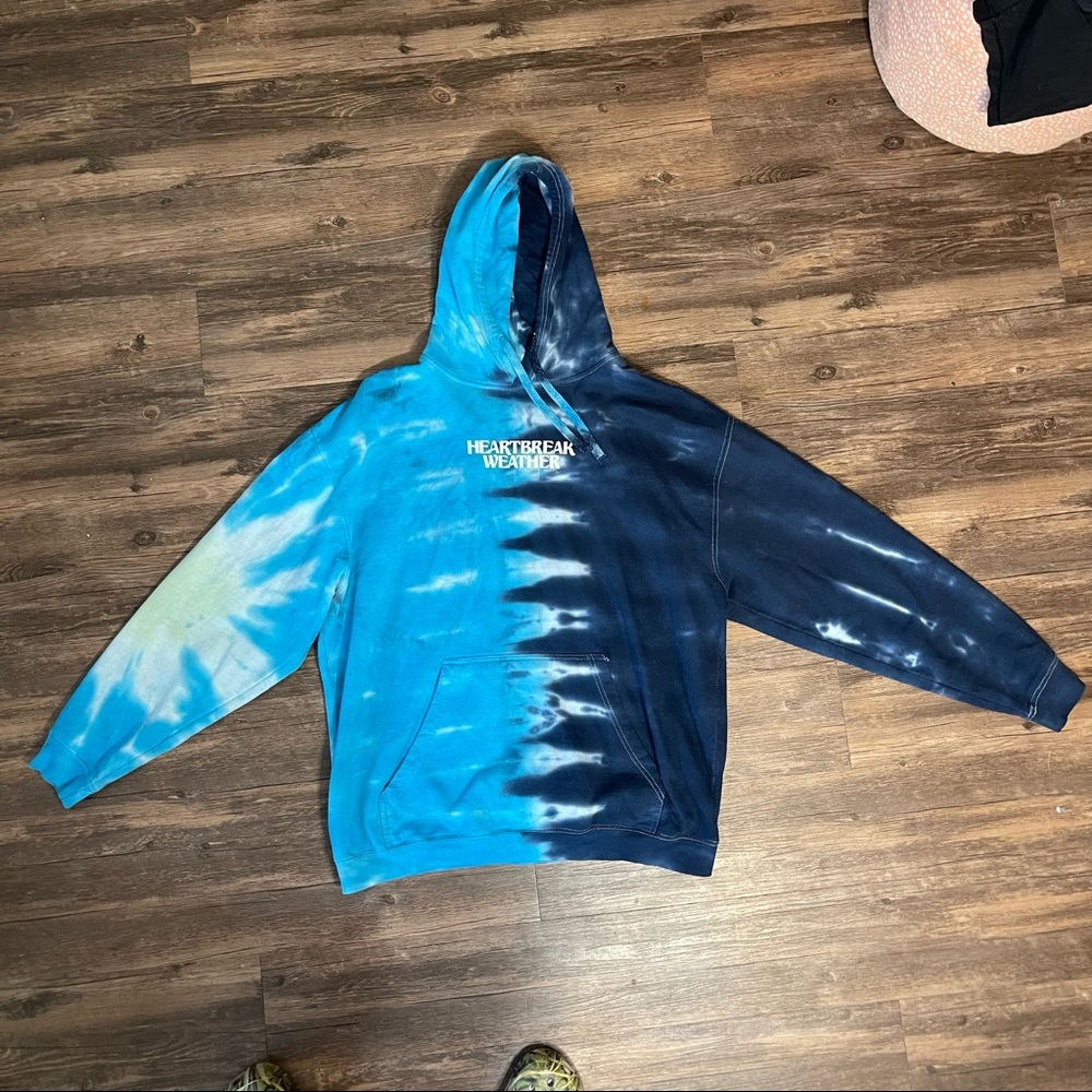 Niall Horan heartbreak weather tie dye hoodie UO exclusive